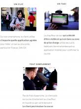 Lancement de la plateforme Le.taxi (Transports)