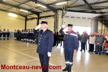 Le corps des sapeurs pompiers de Saône-et-Loire en deuil