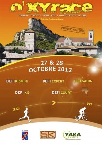 1er O’xyrace du Mâconnais ce week-end
