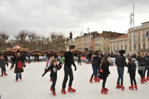 La patinoire revient sur l’esplanade Lamartine