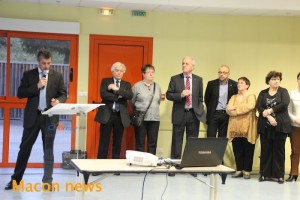 Vœux aux entreprises à Charnay-lès-Mâcon