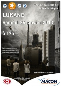 Dans le cadre de l’heure musicale à la médiathèque de Mâcon…