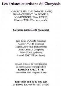 « Avril à Cluny »