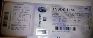 « Indochine » au Stade de France le 27 juin 2014