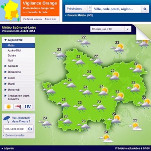 Météo (Saône-et-Loire)