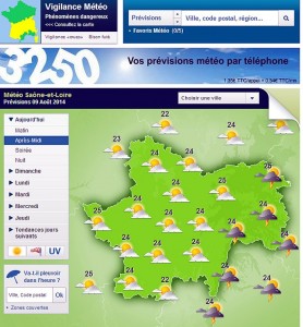 Météo (Saône-et-Loire)