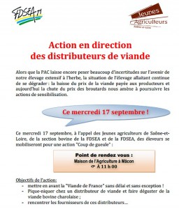 Dernière minute (Agriculture)