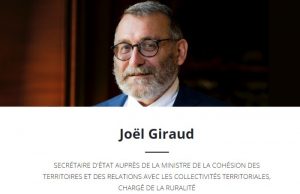 Joël Giraud, Secrétaire d’État à Matour (Politique)