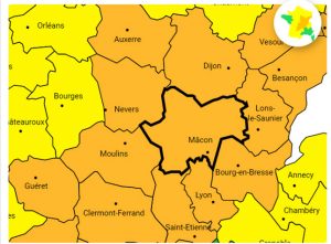 Alerte météo (Saône-et-Loire)