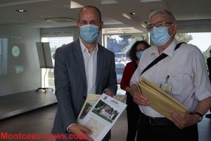 Remise de prix Le Plus Grand Musée de France chez Michelin