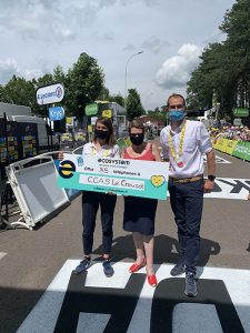 Tour de France : Collecte solidaire ecosystem
