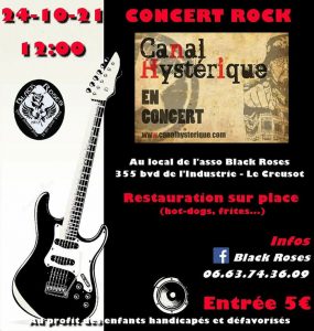 Association BLACK ROSES (Sortir)