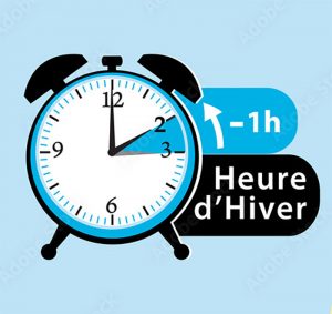 Passage à l’heure d’hiver