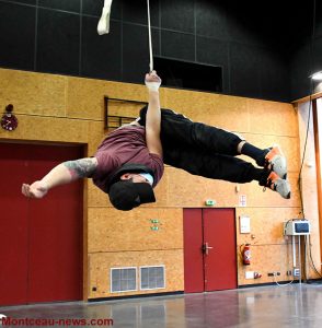 Saint-Vallier : C’est Noël à l’école de cirque