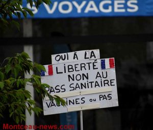 “Anti Pass et pour la liberté vaccinale”