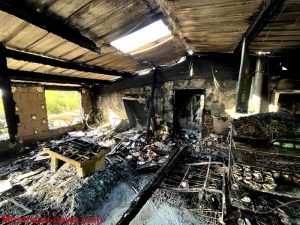 Blanzy : Incendie à la pépinière Potignon