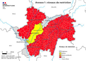 Aggravation de la sécheresse en Saône-et-Loire