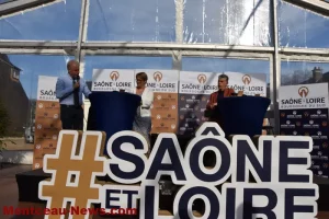 Département : « La Saône-et-Loire, on vient de loin pour la voir »