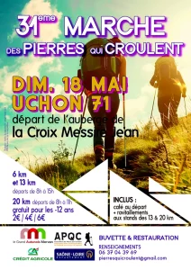 31ème marche des pierres qui croulent à Uchon