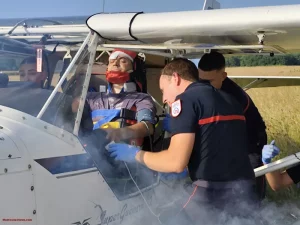 Pouilloux : Exercice de sécurité aérienne à l’aéroclub
