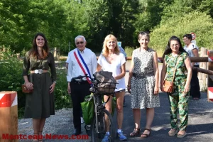 Inauguration de la voie verte à Saint Julien-sur-Dheune
