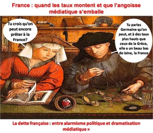 France : quand les taux montent et que l’angoisse médiatique s’emballe