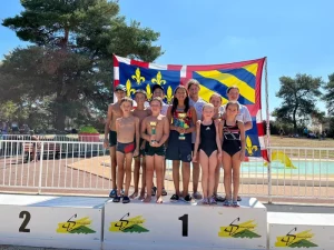 Championnats de Bourgogne de natation à Sanvignes