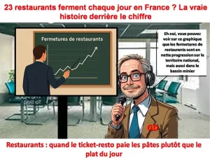 23 restaurants ferment chaque jour en France ? La vraie histoire derrière le chiffre