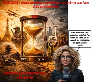 1925-2025 : deux années charnières, un même parfum d’avant-bascule