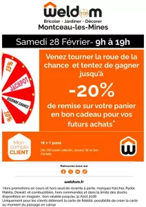 Votre magasin Weldom – Montceau