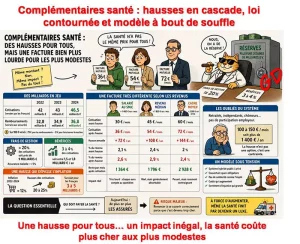Complémentaires santé : hausses en cascade, loi contournée et modèle à bout de souffle