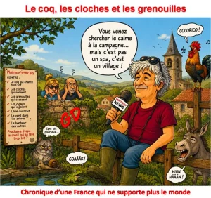 Le coq, les cloches et les grenouilles