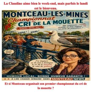 La Claudine aime bien le week-end, mais parfois le lundi est le bienvenu.