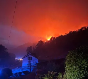 Feu de forêt – la Grande Verrière (Autunois-morvan)