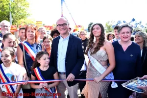 Montceau-les-Mines : Inauguration de la Fête foraine