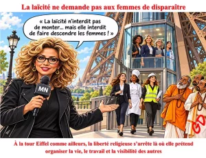 La laïcité ne demande pas aux femmes de disparaître.
