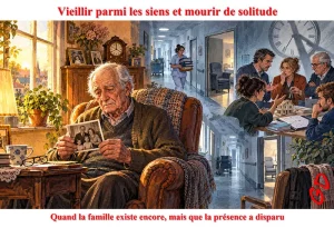 Vieillir parmi les siens et mourir de solitude