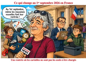 Ce qui change au 1ᵉʳ septembre 2026 en France