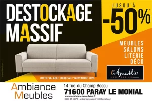 Votre magasin « Ambiance Meubles » à Paray-le-Monial